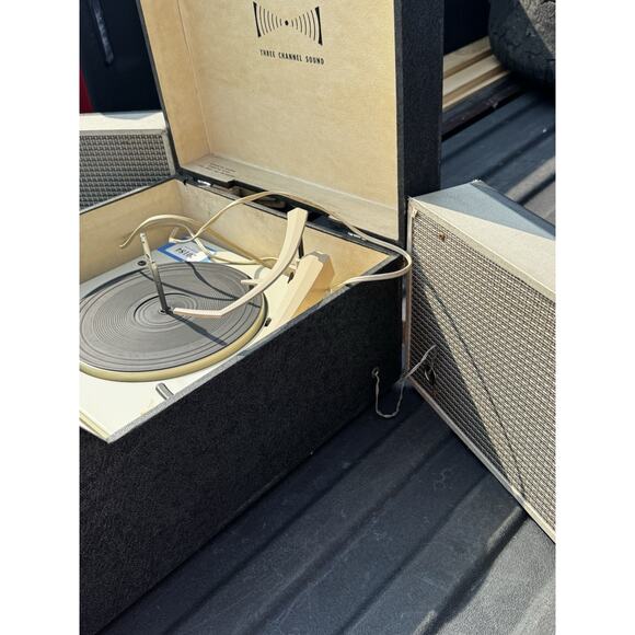 Firestone 4-A-216 Record Player MINT Working! RARE 3-Channel Stereo VTG 1960s - Picture 7 of 13